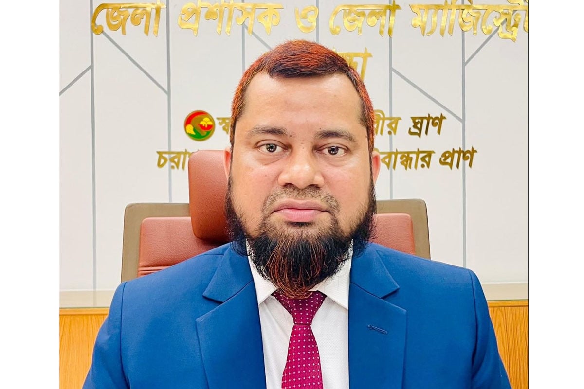 গাইবান্ধার নতুন জেলা প্রশাসক মাসুদুর রহমান মোল্লার দায়িত্ব গ্রহণ