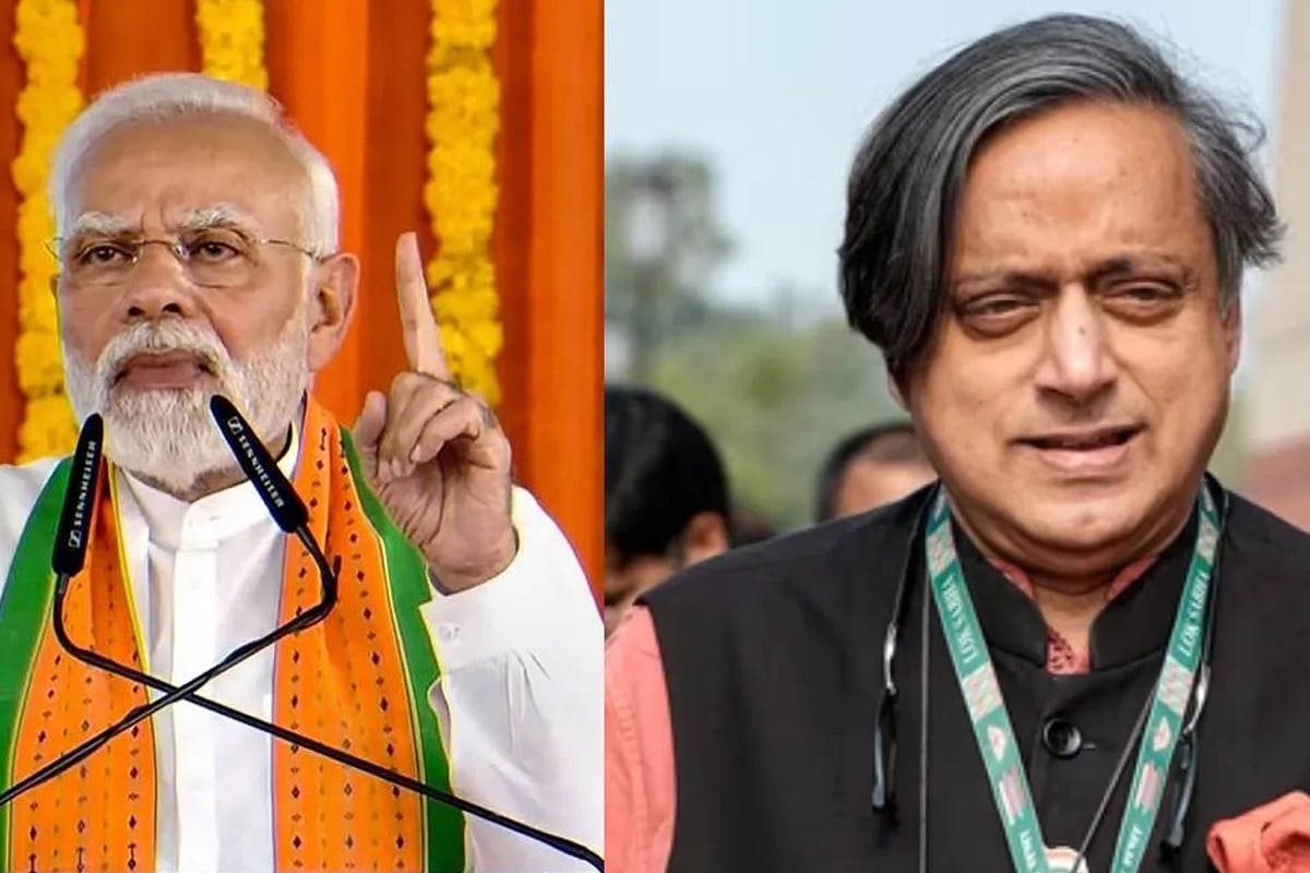 মোদির প্রশংসা করে বিপাকে শশী থারুর