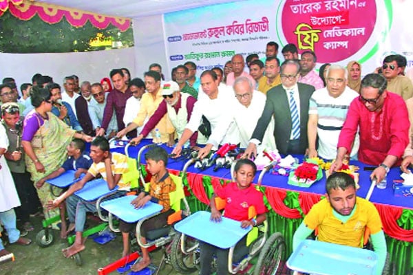 তারেক রহমানের উদ্যোগে দিনব্যাপী মানবিক কর্মসূচি