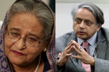শেখ হাসিনার মৃত্যুদণ্ড ‘খুবই উদ্বেগজনক’ ঘটনা: শশী থারুর