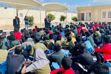 লি‌বিয়া থে‌কে দে‌শে ফি‌রলেন ১৭০ বাংলা‌দে‌শি