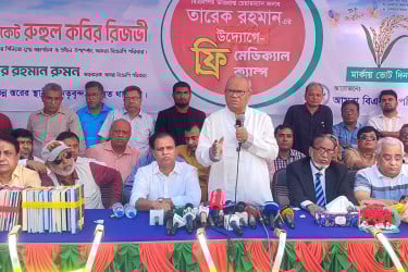 তারেক রহমান মানবতার দূত হিসাবে কাজ করছেন : রিজভী