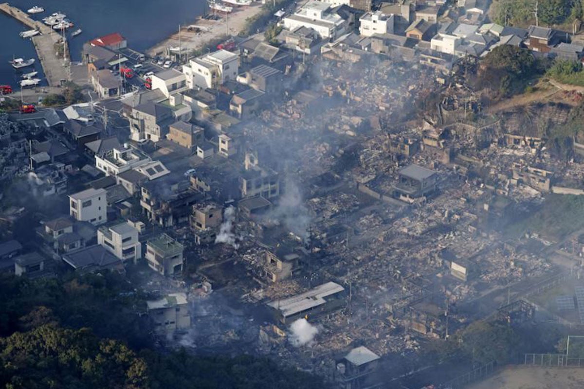 জাপানে ১৭০ ভবনে অগ্নিকাণ্ড