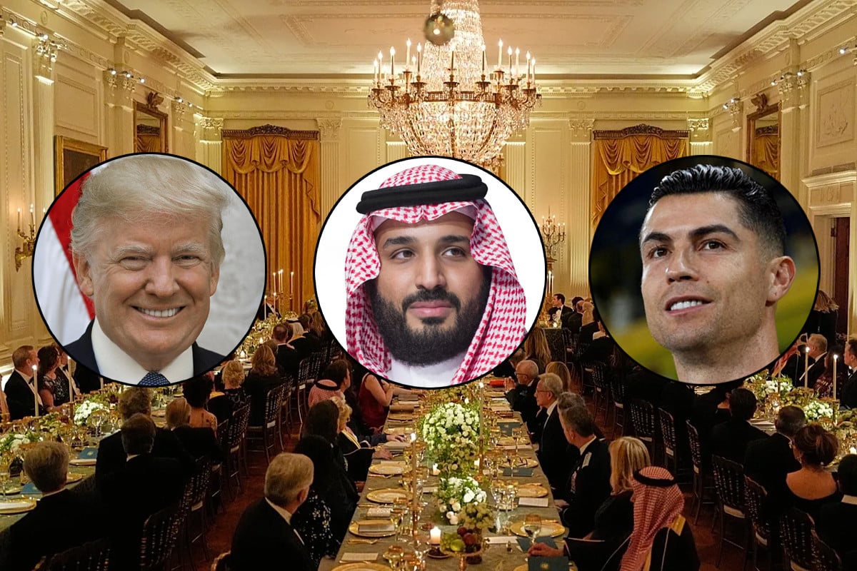 হোয়াইট হাউসে ট্রাম্প ও সৌদি যুবরাজের সঙ্গে নৈশভোজে রোনালদো