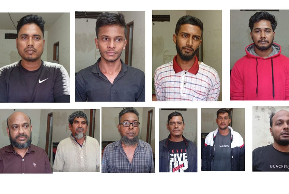 মুন্সীগঞ্জে ৪৫ জনের বিরুদ্ধে পুলিশের মামলায় আটক ১০