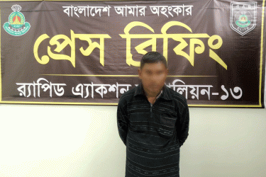 রংপুরে হত্যা মামলার আসামি গ্রেফতার