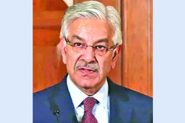 ভারতের বিরুদ্ধে যুদ্ধে সতর্ক পাকিস্তান -খাজা আসিফ