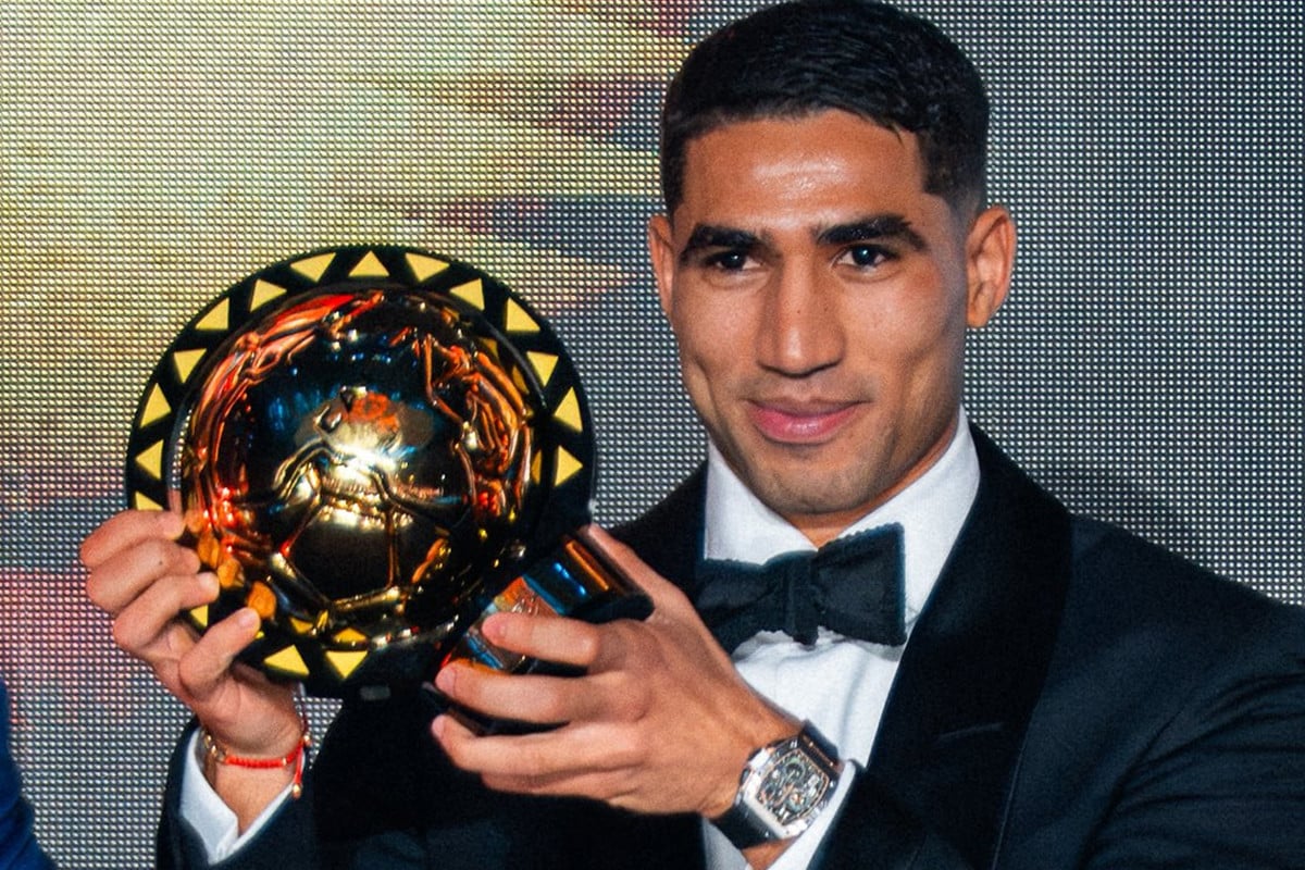 প্রথম মরক্কান হিসেবে আফ্রিকার বর্ষসেরা হাকিমি