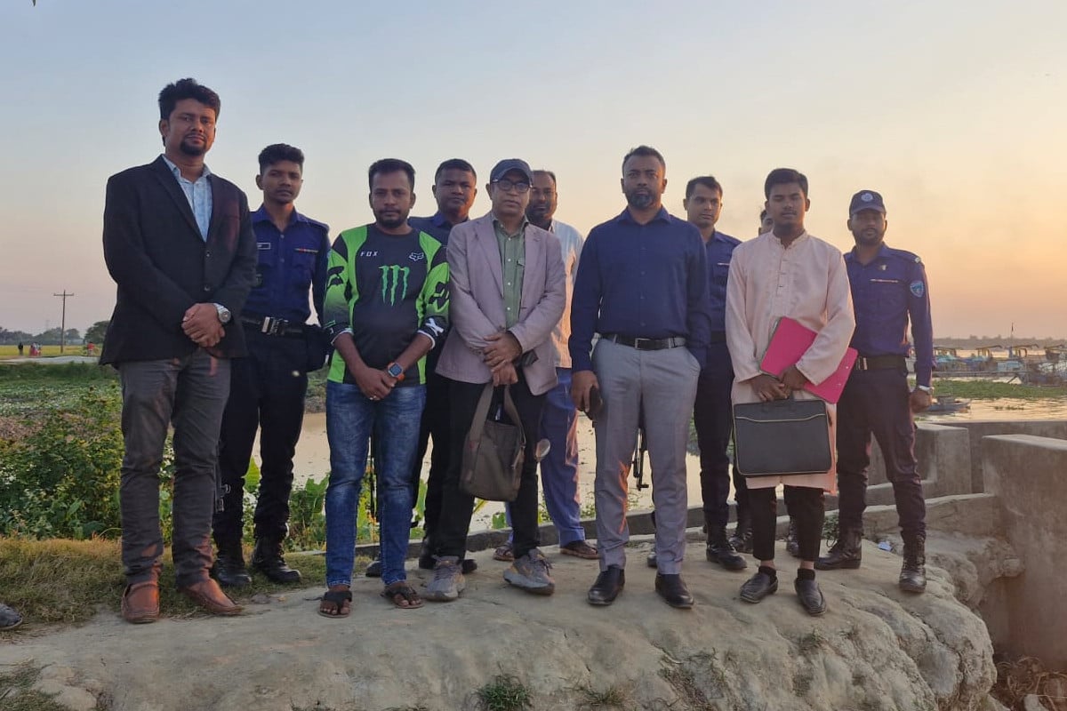 ব্রাহ্মণবাড়িয়ায় অবৈধ বালুমহালে ভ্রাম্যমাণ আদালতের অভিযানে জরিমানা