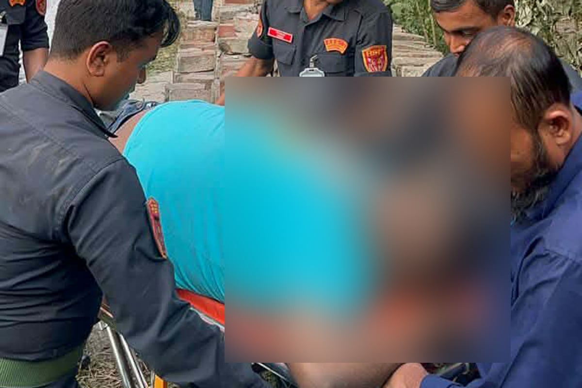 ইস্ট ওয়েস্ট ইউনিভার্সিটির দুই ভবনের মাঝ থেকে শিক্ষার্থীর লাশ উদ্ধার