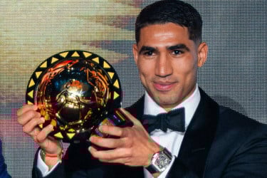 প্রথম মরক্কান হিসেবে আফ্রিকার বর্ষসেরা হাকিমি