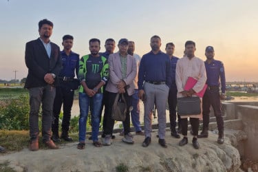 ব্রাহ্মণবাড়িয়ায় অবৈধ বালুমহালে ভ্রাম্যমাণ আদালতের অভিযানে জরিমানা