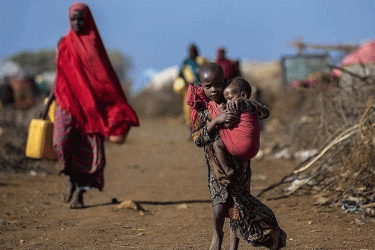 সোমালিয়ার খাদ্য সংকটে ভুগছে এক চতুর্থাংশ মানুষ