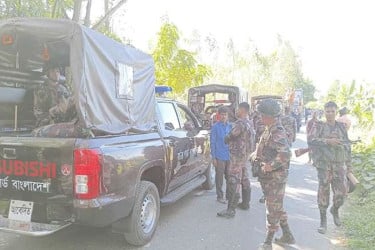 লামায় ইটভাটায় অভিযানে হামলা, গ্রেপ্তার ৫