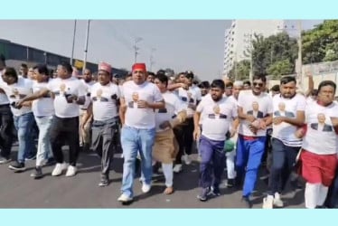 গাজীপুরে তরুণদের স্বাস্থ্য সচেতনতায় বিএনপির উদ্যোগে ম্যারাথন