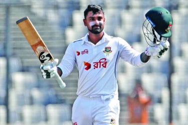 মুশফিকের শততম টেস্টে লিটনেরও সেঞ্চুরি