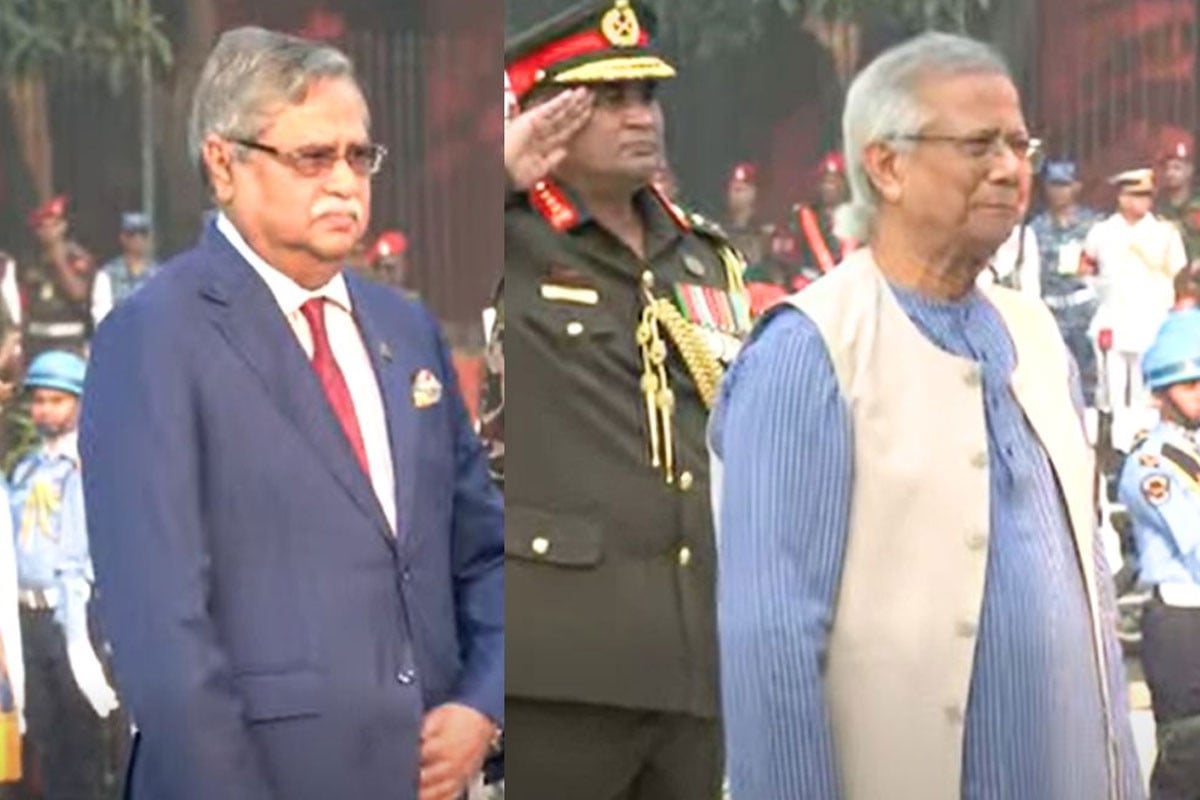 শিখা অনির্বাণে রাষ্ট্রপতি ও প্রধান উপদেষ্টার শ্রদ্ধা