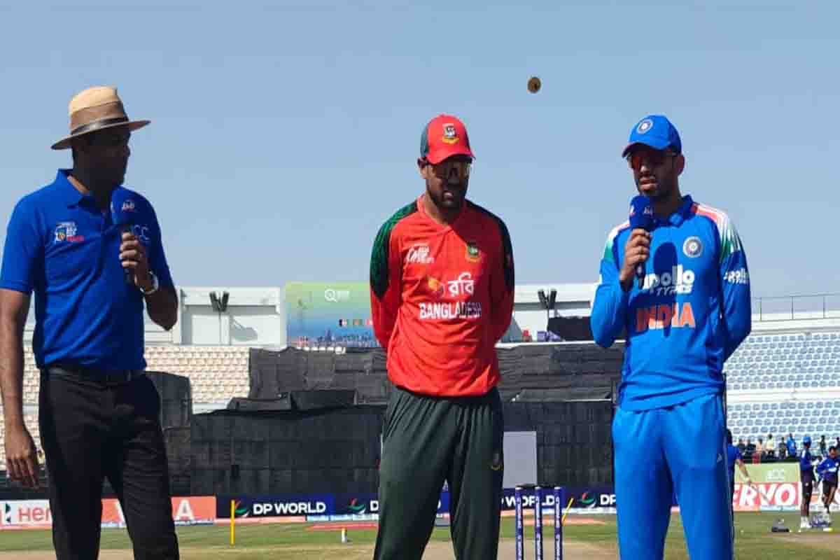 সেমিফাইনালে ভারতের বিপক্ষে ব্যাটিংয়ে বাংলাদেশ