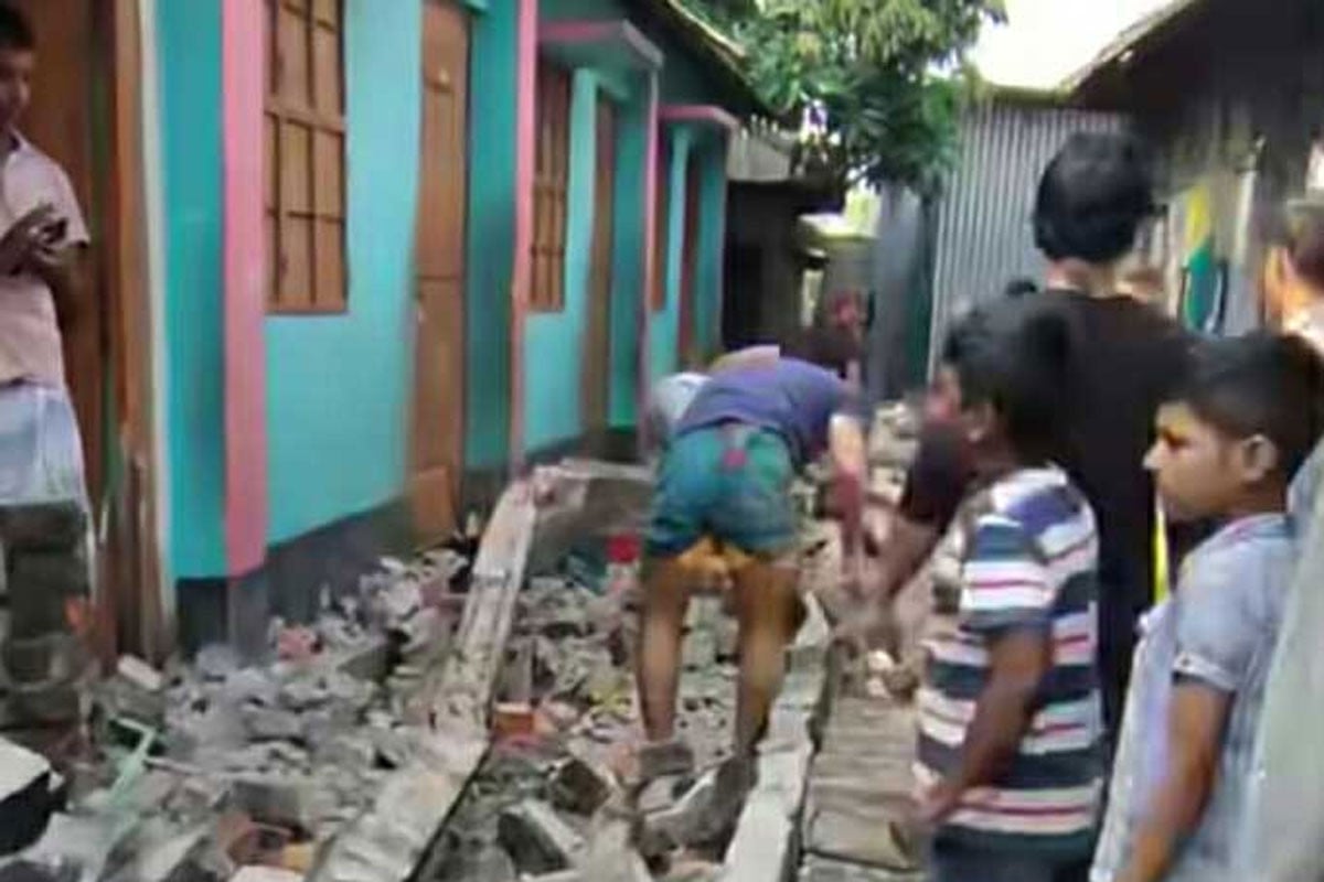 নারায়ণগঞ্জ জেলায় ভূমিকম্পে শিশুর মৃত্যু, আহত ২৪