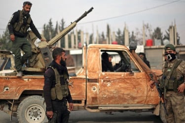 সিরিয়ায় কুর্দি বাহিনীর গুলিতে দুই সেনা নিহত