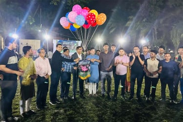 ঢাবির জগন্নাথ হলে ‘সংহতির বাংলাদেশ নাইট ফুটসাল’ টুর্নামেন্টের উদ্বোধন