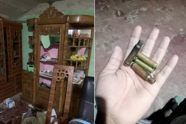 টেকনাফে ঘরের দেয়াল ভেঙে এক ব্যক্তিকে তুলে নিল অস্ত্রধারীরা