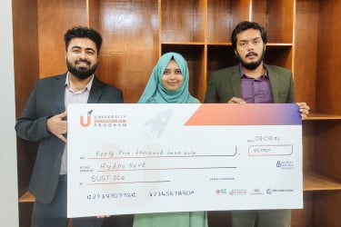 লবণাক্ত পানিকে মিঠা পানিতে রূপান্তর করবে সূর্যের আলো : শাবিপ্রবির গবেষণা