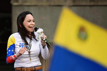 পুরস্কার নিতে ভেনেজুয়েলা ছাড়লে পলাতক হবেন মাচাদো