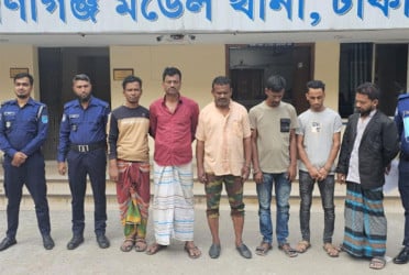 কেরানীগঞ্জে গরু চোর চক্রের ছয় সদস্য গ্রেফতার