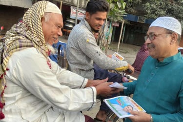 শার্শায় বিএনপির প্রার্থী তৃপ্তির উঠোন বৈঠক