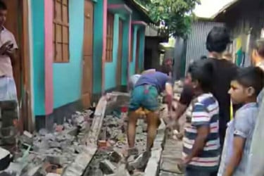 নারায়ণগঞ্জ জেলায় ভূমিকম্পে শিশুর মৃত্যু, আহত ২৪