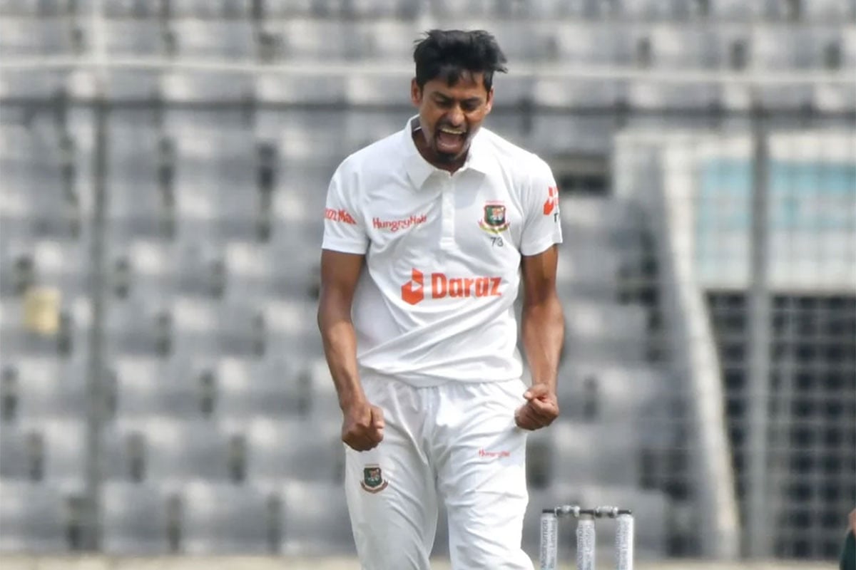 সাকিবকে টপকে দেশের সর্বোচ্চ উইকেট শিকারি তাইজুল