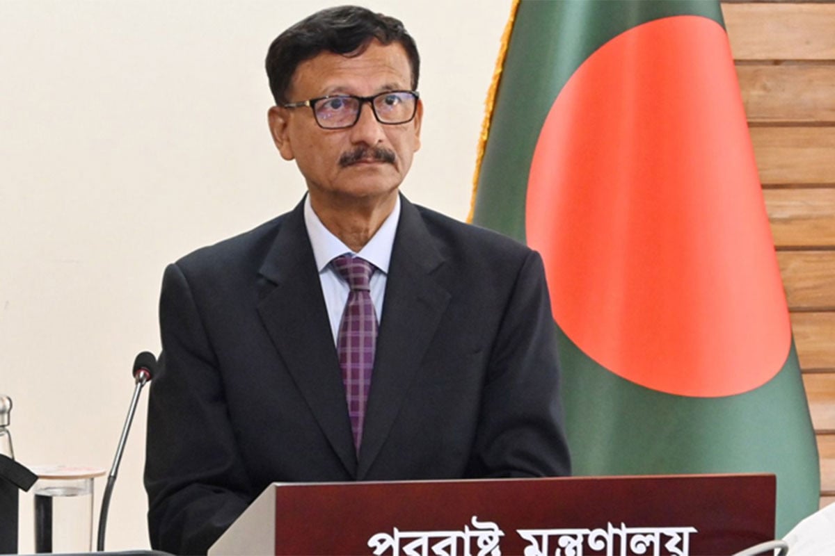 বিশ্বে ভূ-রাজনৈতিক পুনর্গঠনে ‘সঠিক পথ’ বেছে নেবে বাংলাদেশ : পররাষ্ট্র উপদেষ্টা