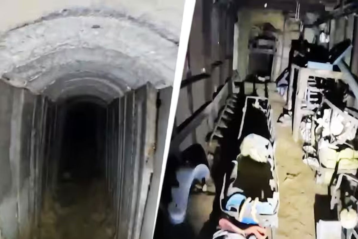 গাজায় সাত কিলোমিটার লম্বা টানেলে ৮০টি কক্ষের সন্ধান