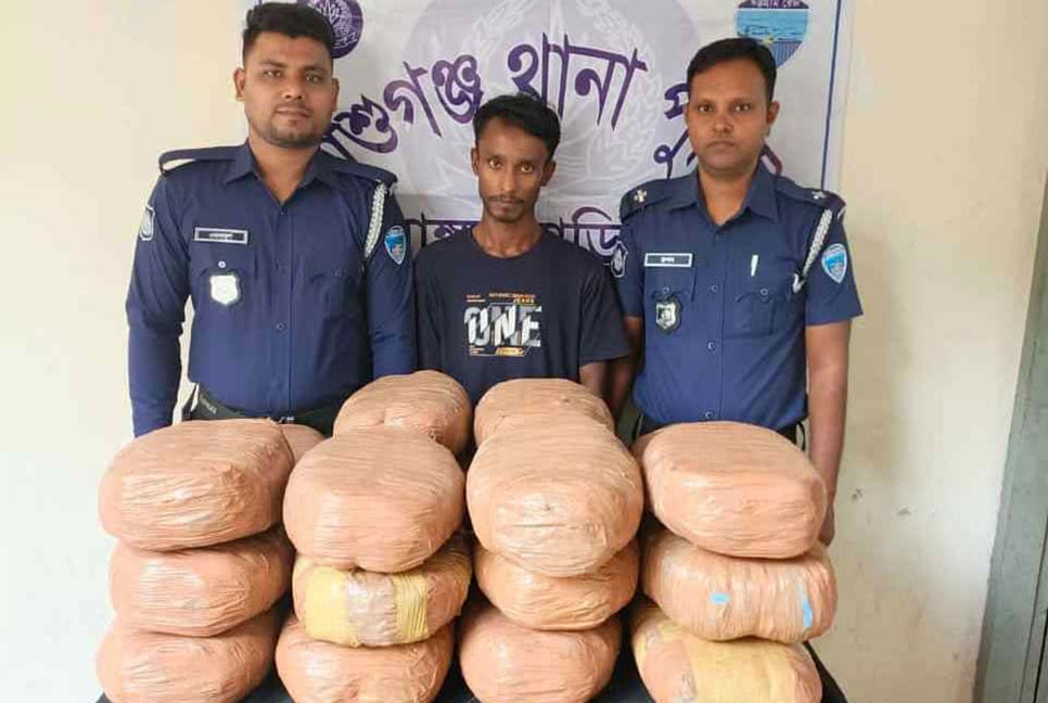 ব্রাহ্মণবাড়িয়ায় তিন মাদক কারবারি গ্রেফতার