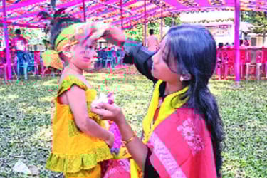 ঝিনাইগাতীতে তিন দিনব্যাপী ওয়ানগালা উৎসব শুরু