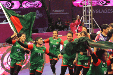 প্রথমবারের মতো কাবাডি বিশ্বকাপের সেমিফাইনালে বাংলাদেশ