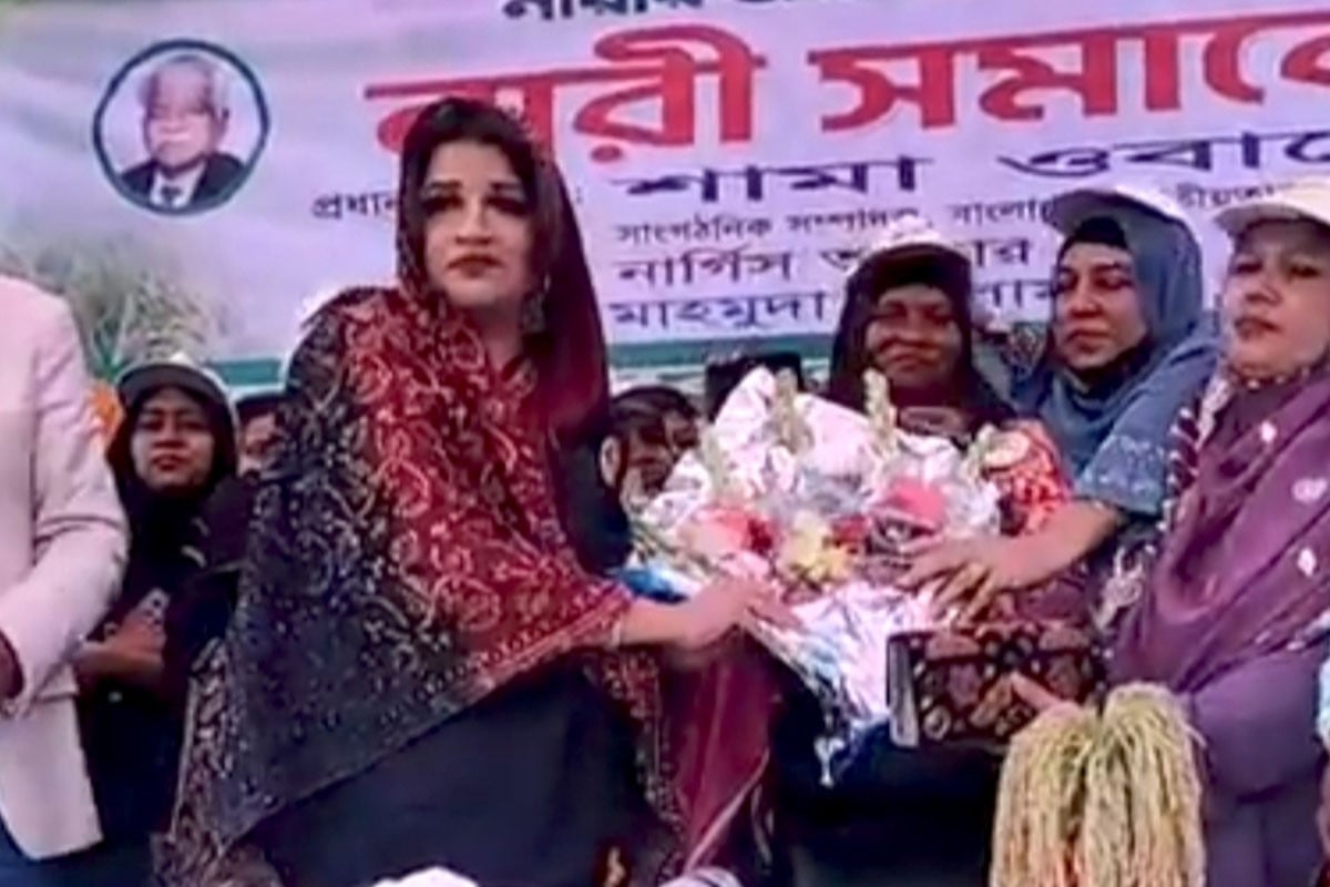 বিএনপি যখন ক্ষমতায় থাকে, নারীরা তখন ভালো থাকে: শামা ওবায়েদ