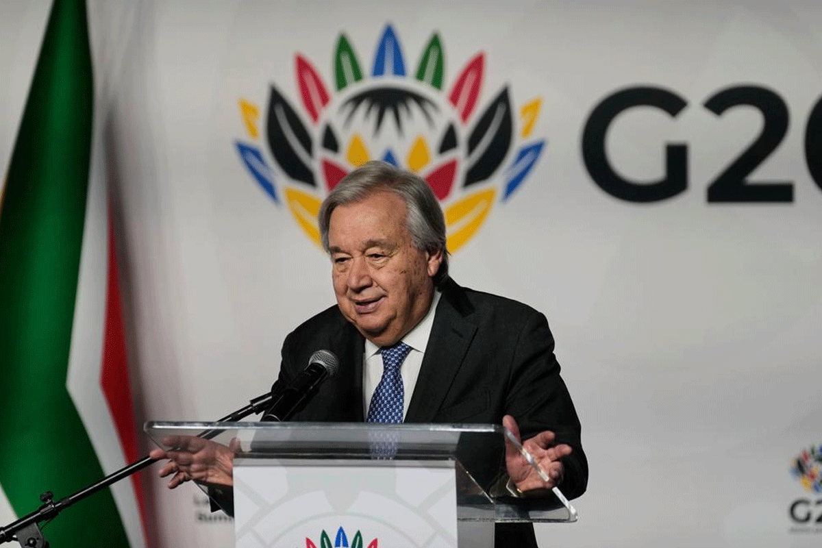 আফ্রিকাকে জলবায়ু পরিবর্তনের চরম মূল্য দিতে হবে: গুতেরেস