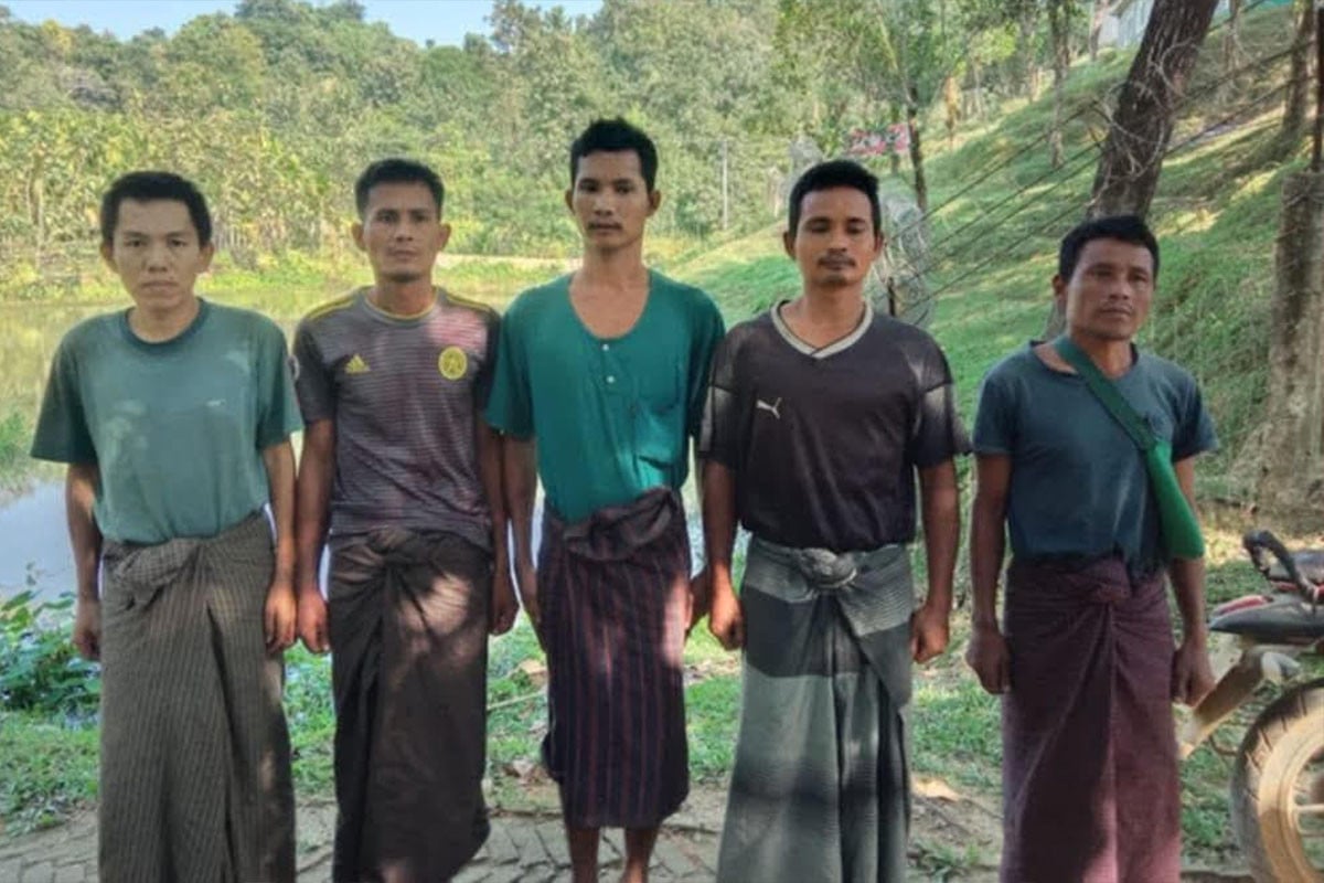 বান্দরবানে মিয়ানমারের নিরাপত্তা বাহিনীর ৫ সদস্য আটক