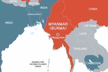 মিয়ানমারে মৃদু ভূমিকম্প অনুভূত