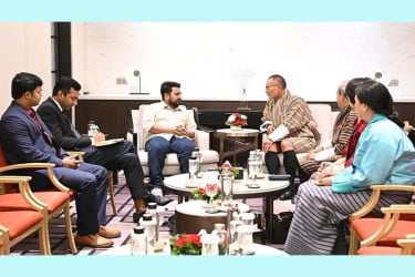 ভুটানের প্রধানমন্ত্রীর সঙ্গে এনসিপি নেতাদের সাক্ষাৎ