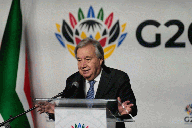 আফ্রিকাকে জলবায়ু পরিবর্তনের চরম মূল্য দিতে হবে: গুতেরেস