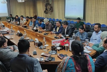 খাগড়াছড়িতে নবাগত জেলা প্রশাসকের মতবিনিময়