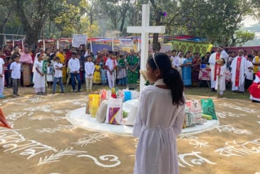 শেরপুরে তিন দিনব্যাপী ওয়ানগালা উৎসব