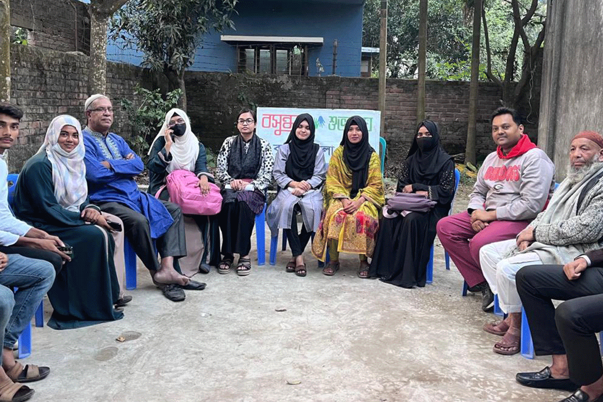 বসুন্ধরা শুভসংঘের ভূমিকম্পে করণীয় বিষয়ে মতবিনিময় সভা