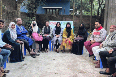 বসুন্ধরা শুভসংঘের ভূমিকম্পে করণীয় বিষয়ে মতবিনিময় সভা