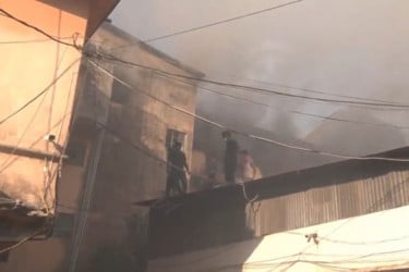 চট্টগ্রামে কম্বল গোডাউনে আগুন