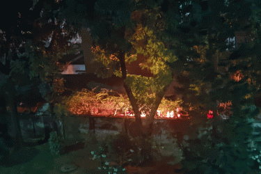 ঢাবির বিজয় একাত্তর হলের ক্যান্টিনে আগুন