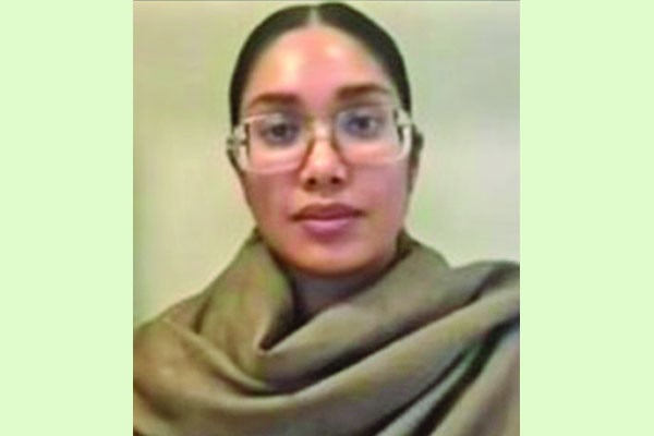 প্রথমবার বিএনপির সভায় ব্যারিস্টার জাইমা রহমান